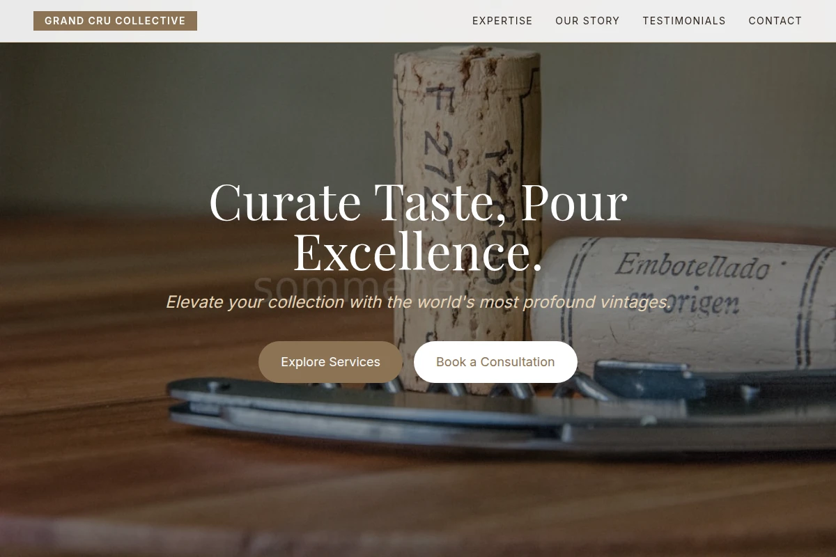 Vintner Sommelier