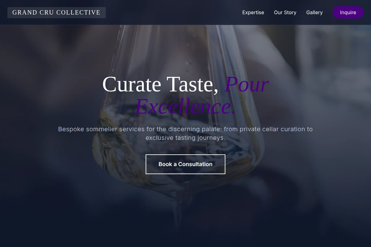 Cru Sommelier