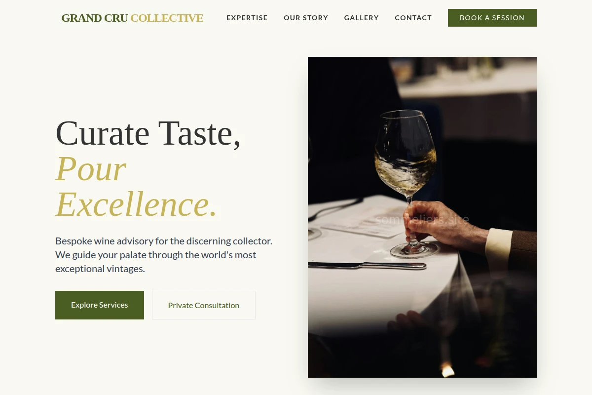 Consultant Sommelier
