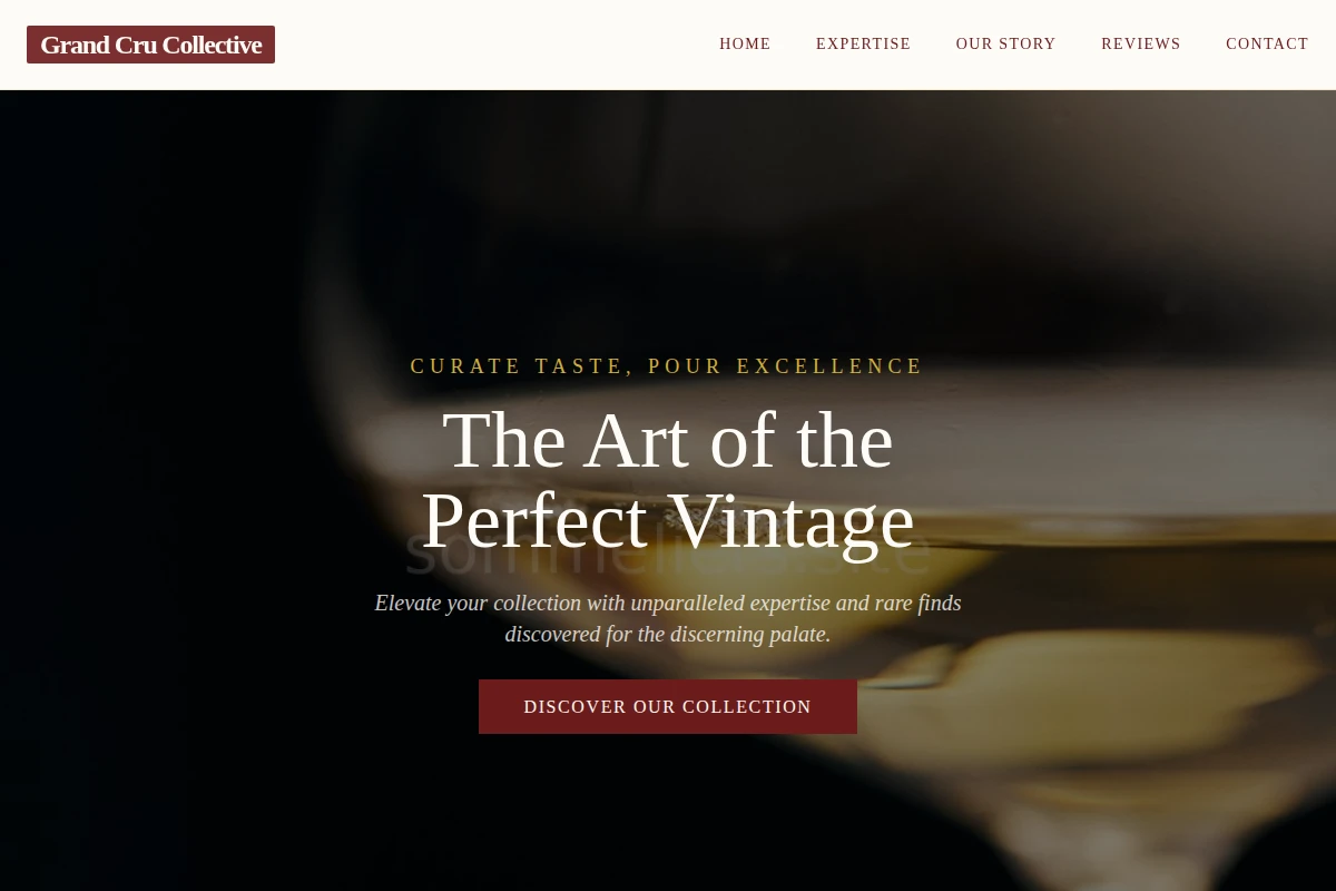 Reserve Wine
