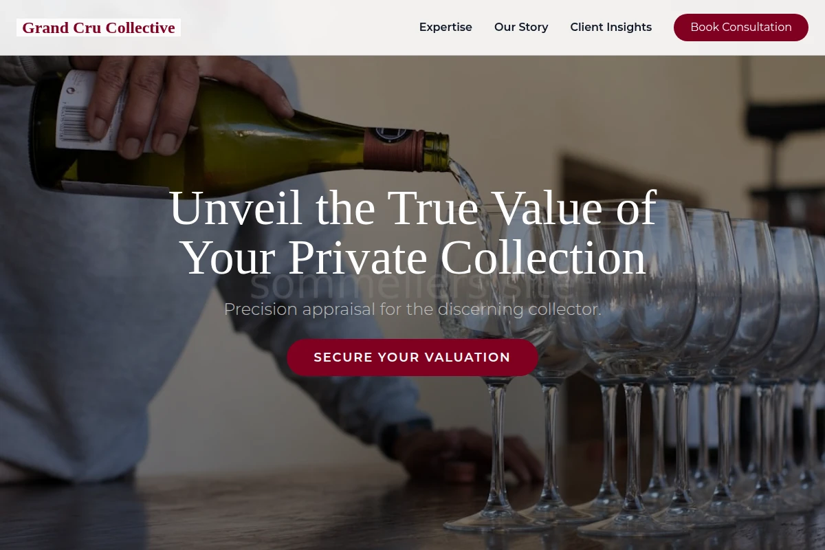 Curated Wine Appraisal
