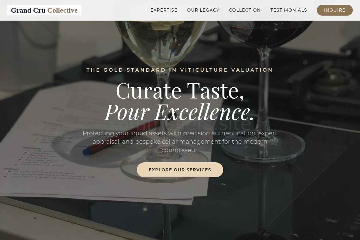 Selection Wine Appraisal
