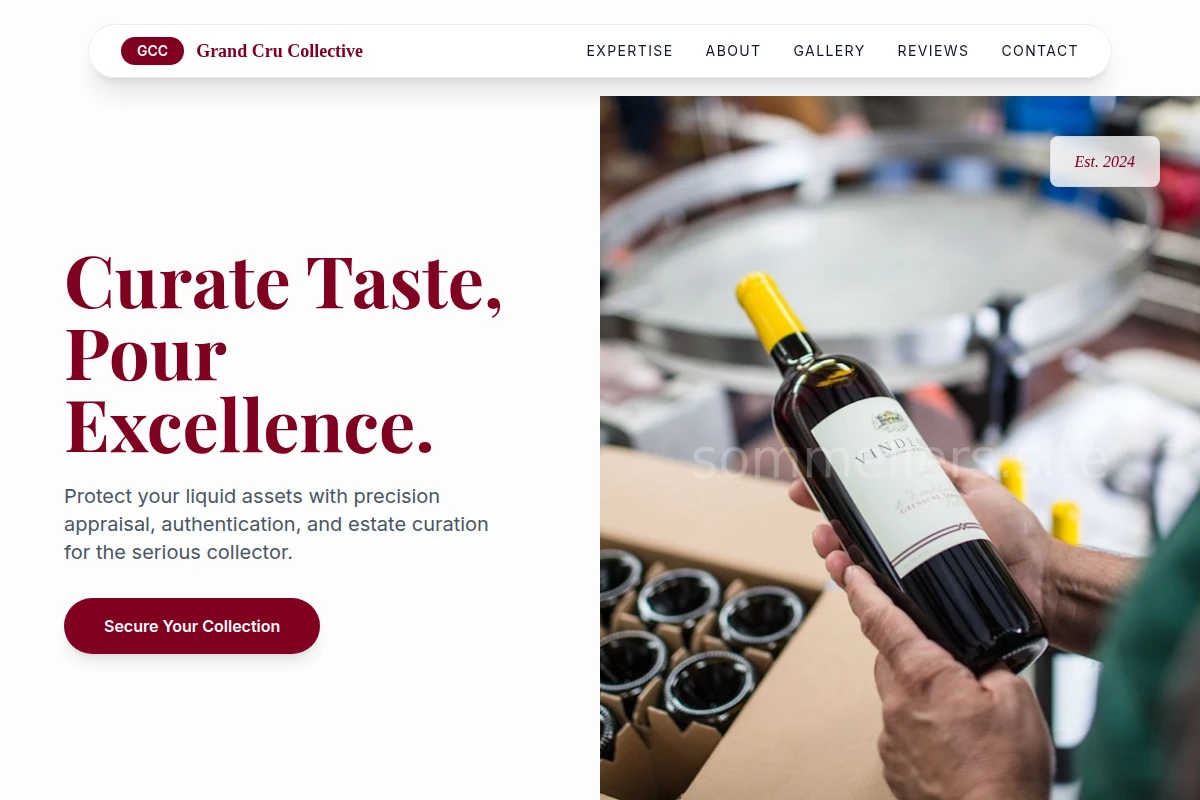 Harvest Wine Appraisal