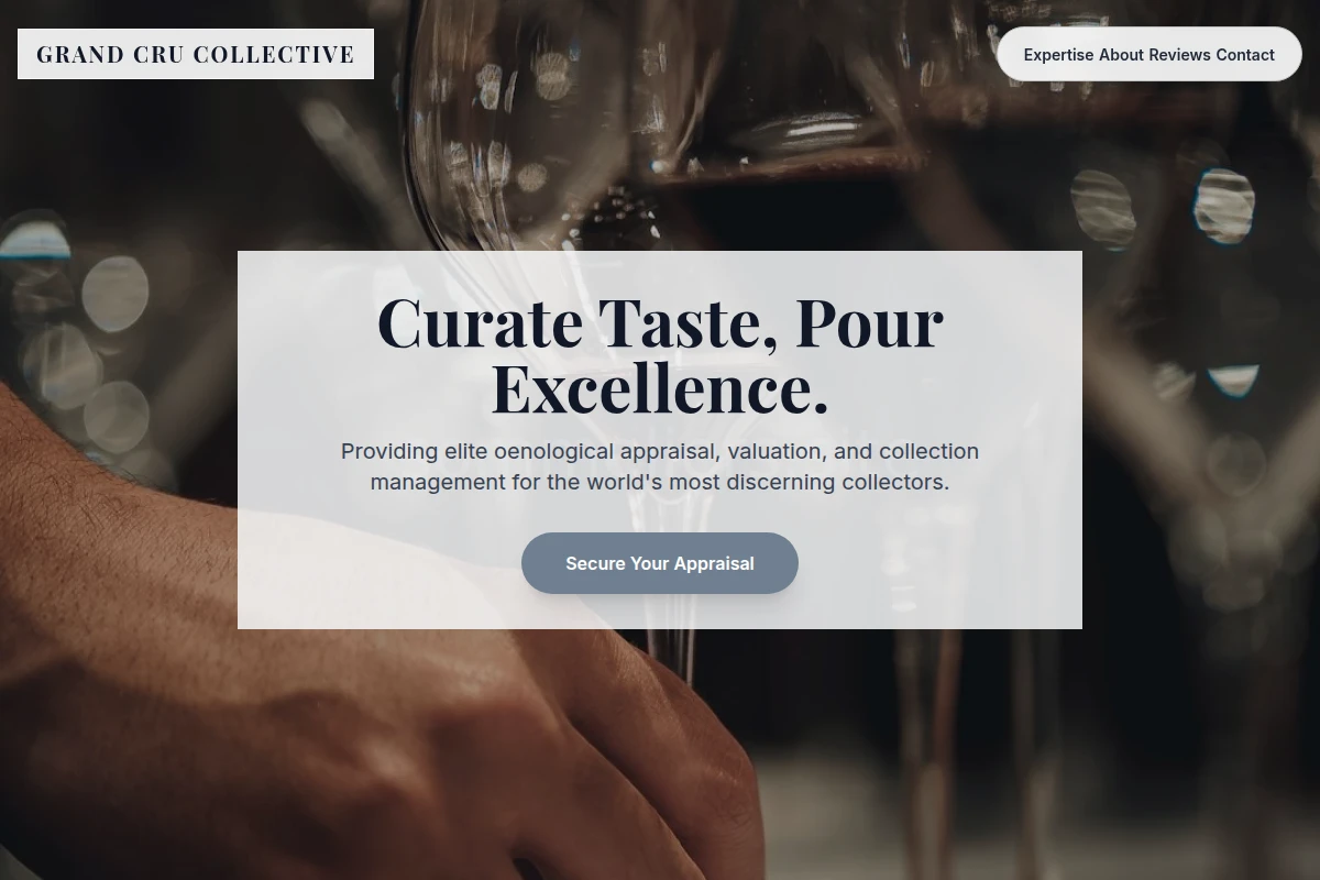 Oenology Wine Appraisal