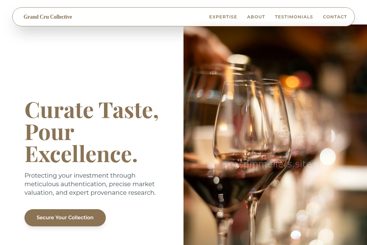 Rare Wine Appraisal