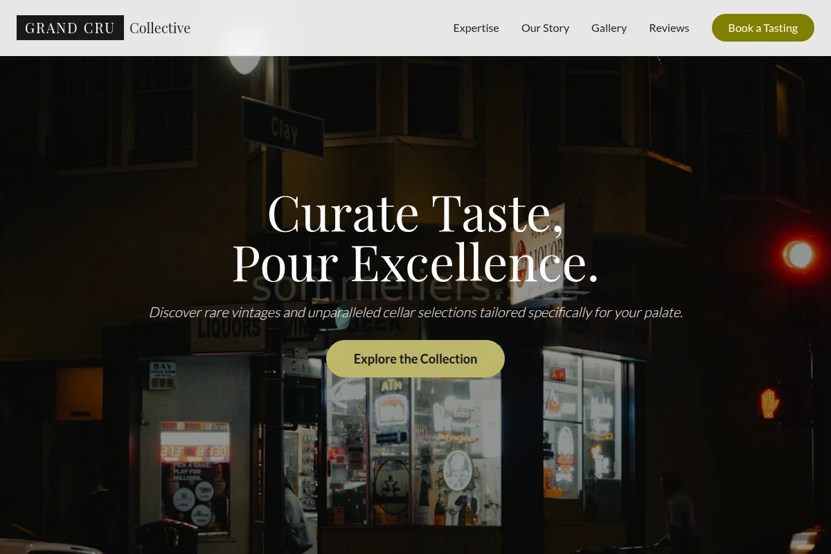 Boutique Wine Store