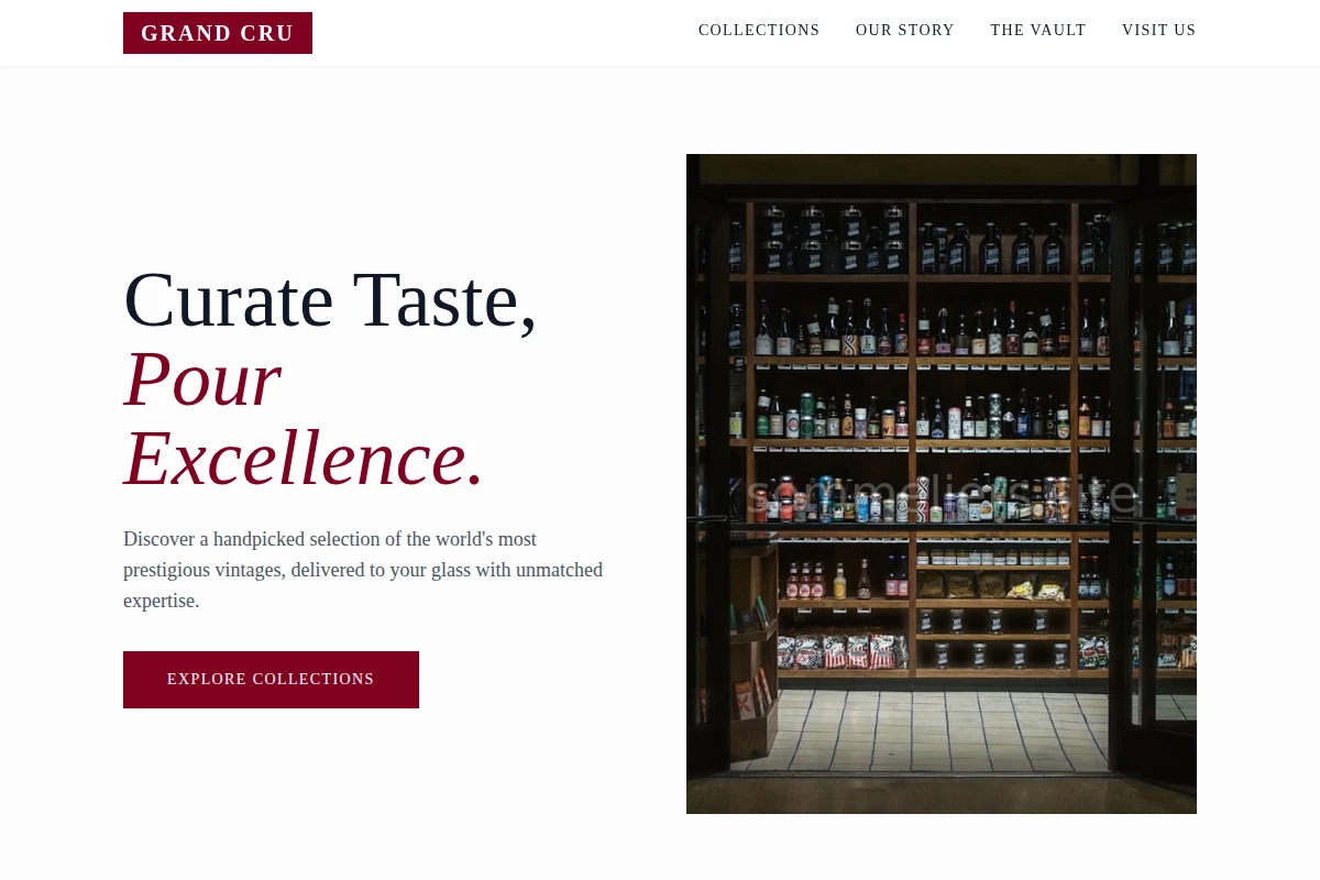 Vintner Wine Store