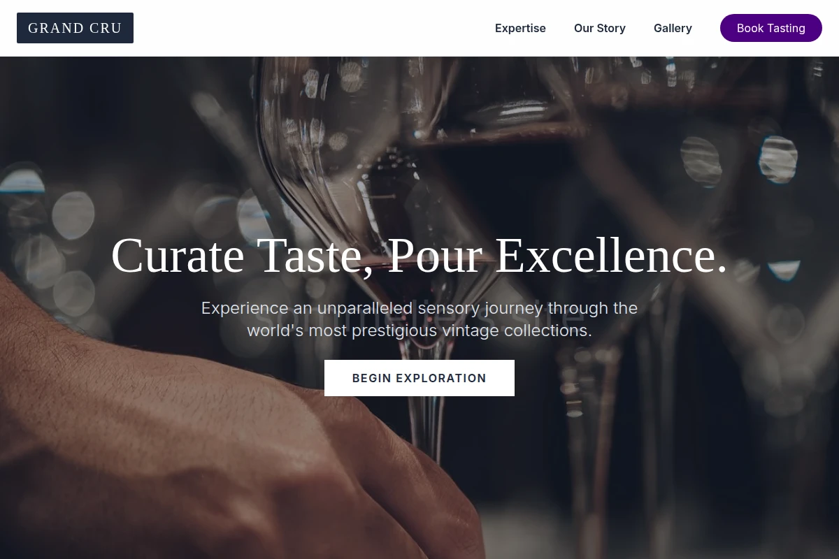 Vintage Wine Tasting