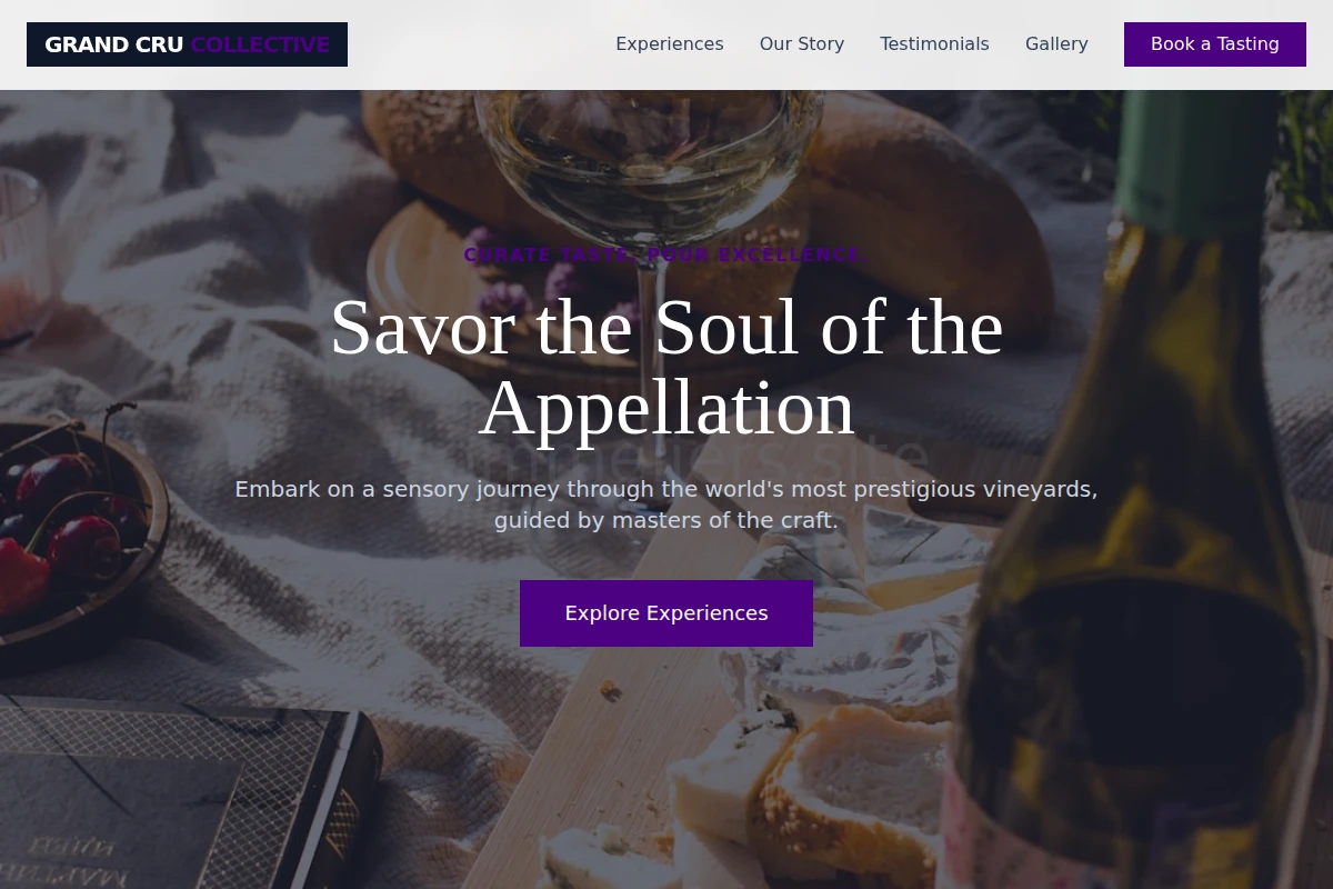 Appellation Wine Tasting