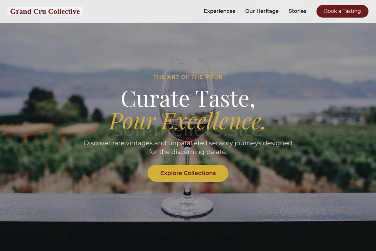 Selection Wine Tasting