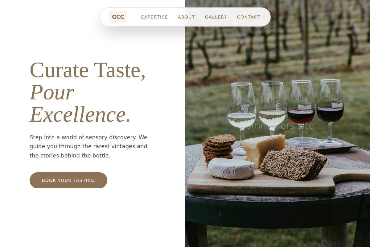 Curated Wine Tasting