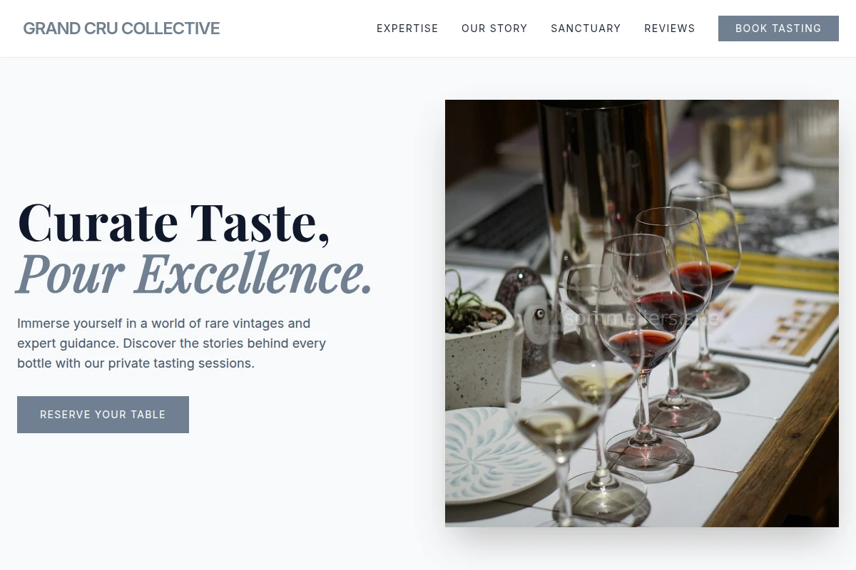 Cru Wine Tasting