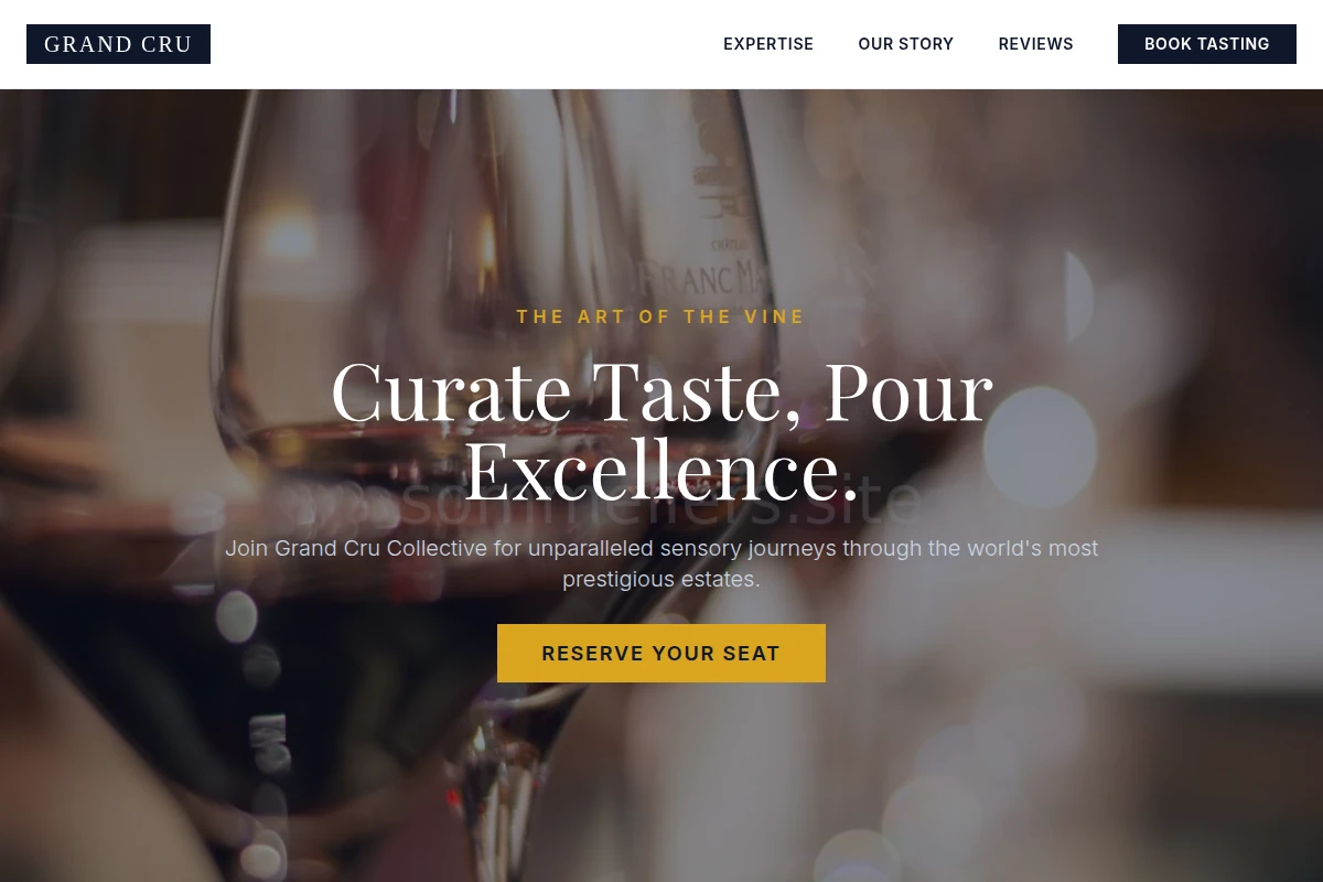 Master Wine Tasting