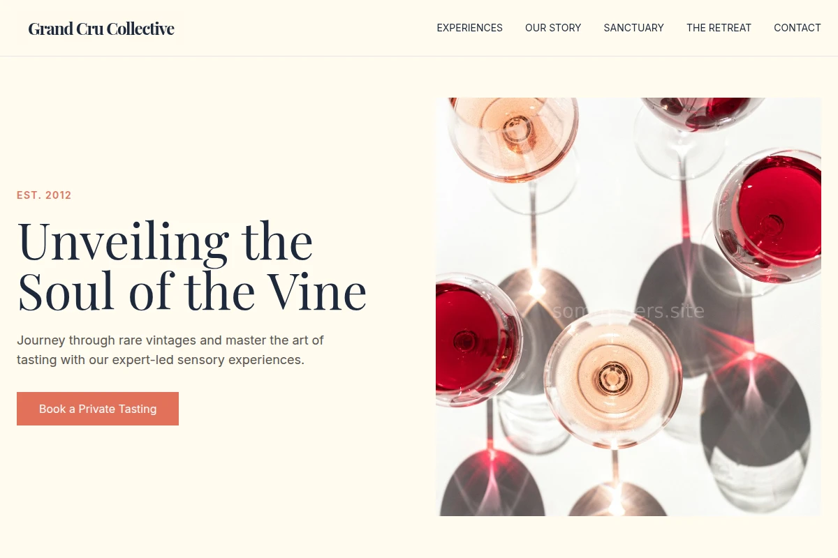 Master Wine Tasting